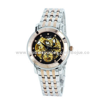 Luxury Wristwatch for Men, RoHS and CE Marks, Different Colors Available