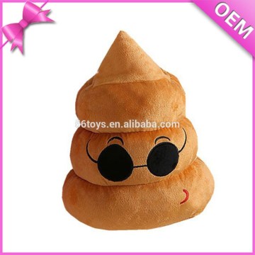 plush emoji pillow stuffed toys poop soft shit plush pillow