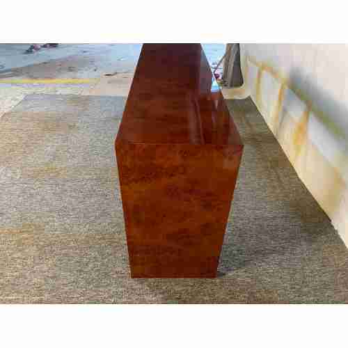 Luxury Burl Venner Console Tables for Living Room