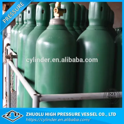 Argon gas cylinder for industrial medical and laboratory research