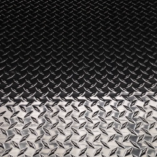 GB standard Stair steps Aluminum Chequer Plates 1060 Embossed Alloy Aluminium Sheet prices