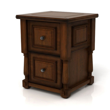 Luxury Bedside Table with 2 Drawers for Bedroom