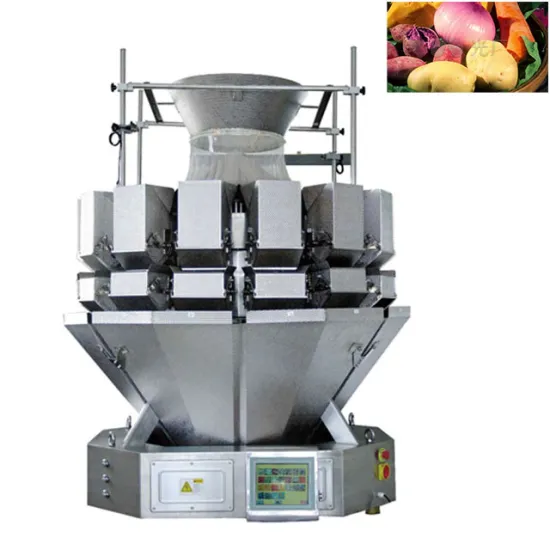 Large Size Fresh Fruits and Vegetable Salad Weighing Machine for Carrots, Onions, Tomatoes