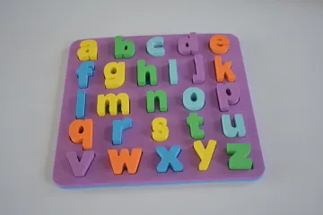 Kids learning educational Eva foam puzzle