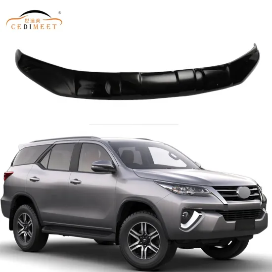 Car Accessories Bug Shield Acrylic Stone Guard for Toyota Fortuner 2018