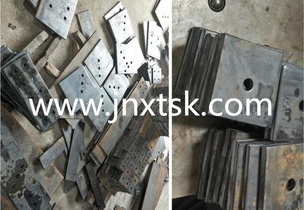 Steel Plate Punching Marking Sample