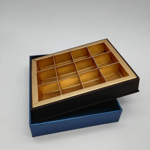 Chocolate Packaging Paper Gift Lid Off Box