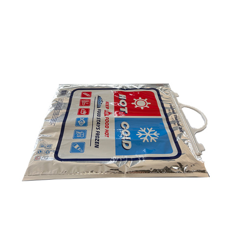 Hot Cold Aluminum foil Thermal Bag With Handle