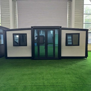 Casa di container in acciaio estendibile: container di spedizione prefabbricati per case per vacanze e uffici