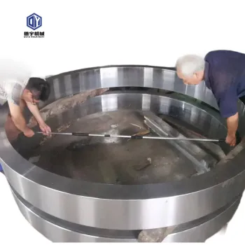 CNC Lathe Machining for Large Size 35CrMo Hot Alloy Steel Forging Rings