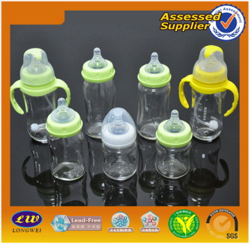 2013 Baby Safe Glass Feeding Bottle 120ml /240ml/270ml