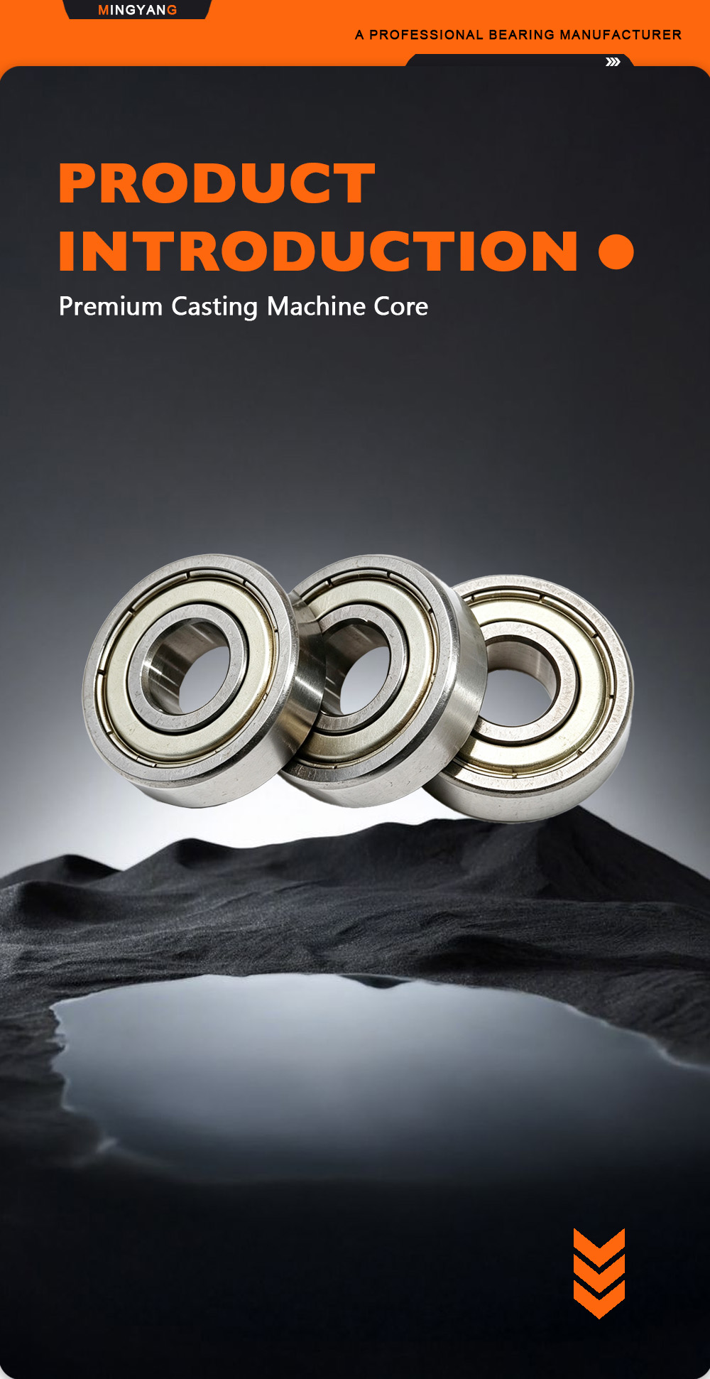 609‑ZZ Metal Shielded Deep Groove Bearing x