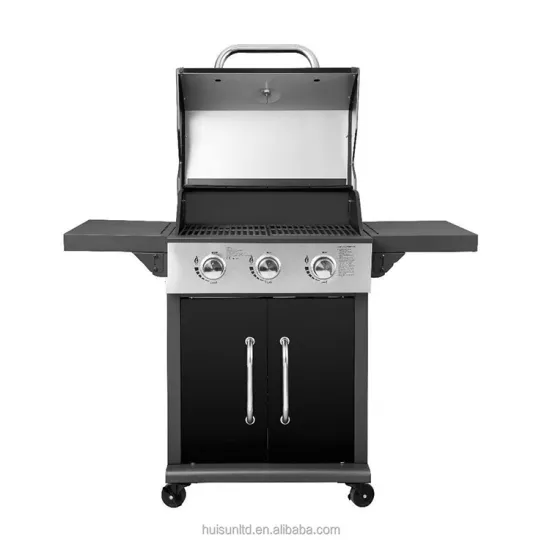 Factory Direct Price Aluminum Alloy Metal Grill Party Barbecue Machine With Trolley Grill