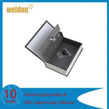 Secret hidden safe lock box with fashion printed cover