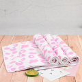 Leopard printed hair drying towels microfiber