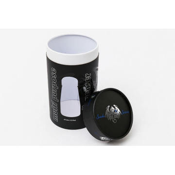 Round Paper CBD Packaging Box