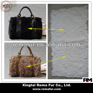 High quality dyed Kalgan Lamb Plate for Bags