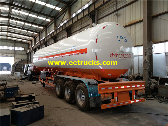 LPG Delivery Tank Trailers