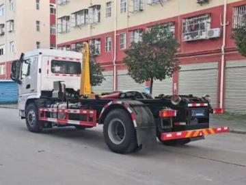 Shanqi 4x2 hook arm garbage truck