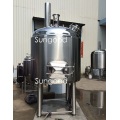 Steam Heating Beer Mash Lauter tun