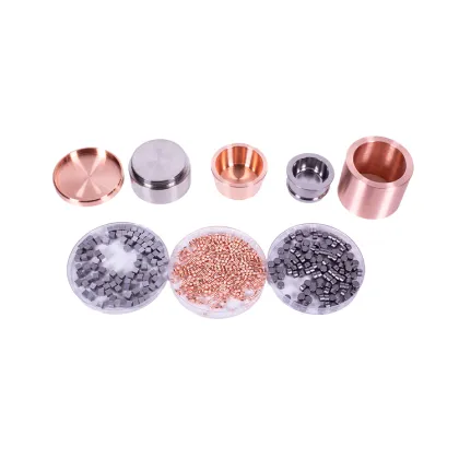 Tungsten Copper Titanium Molybdenum Metal Crucibles 3N5 Evaporation Materials