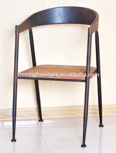 new style steel tube frame chair/steel tube dining chair classic style