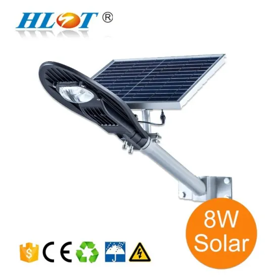 Led solar street lighting 8w 15w 20w solar power street light for residential communities