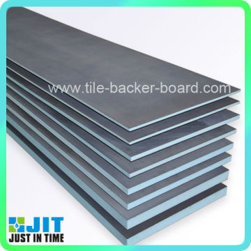 Insulated steam room tile backer board