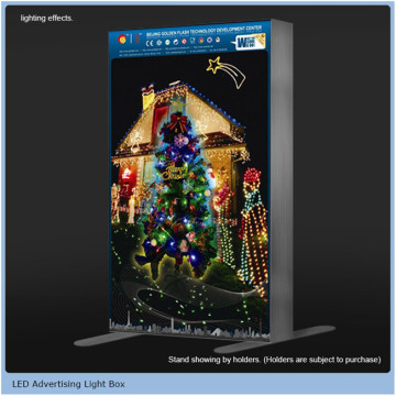 acrylic crystall led light box displays