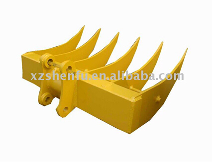 Sf Rake Bucket for Excavator Cat325