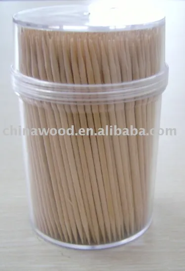 wooden toothpick -- 480pcs/ps tube