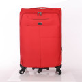 PU leather spinner wheels trolley luggage