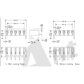 AW5084S-xP-X-N 5.08 MM 180°Negative Wafer Connector Series