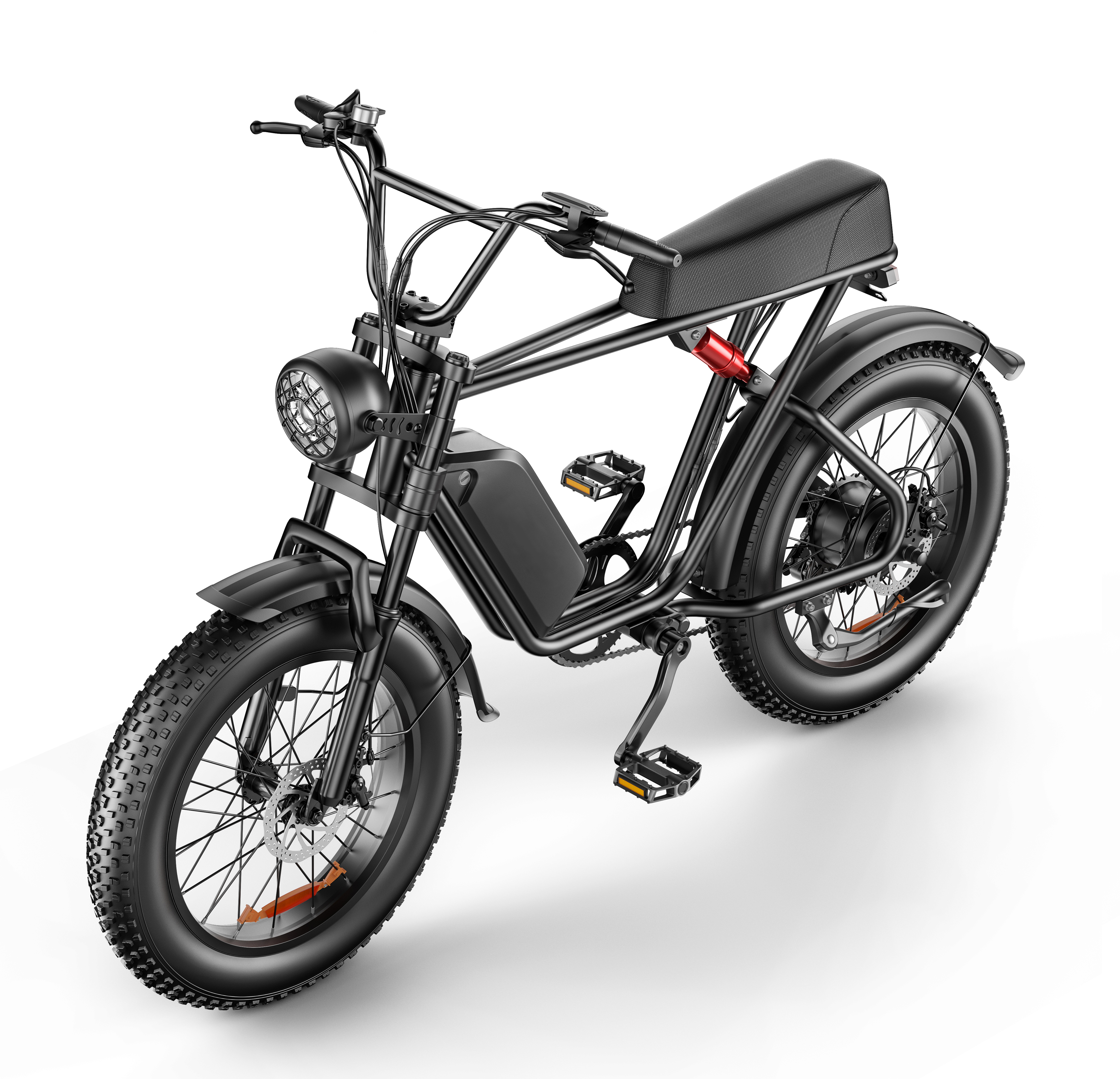 GOFUNOW C91 20 Inch Fat Tire Electric Bikes (1)