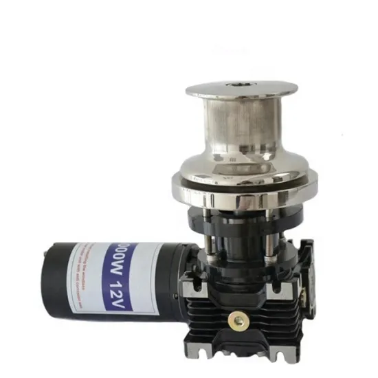 Waterproof 12V/24V Electric Rope Capstan Winch JVVC-001 for Boats and Yachts