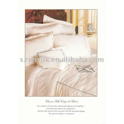Oeko-Tex 100% pure Silk bedding set--bedding