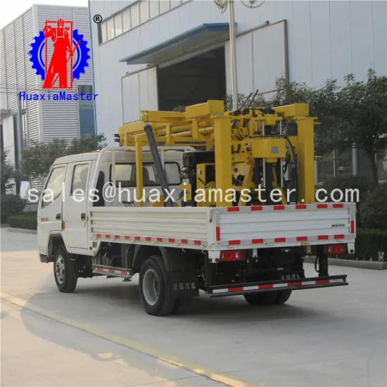 Hot XYC-200 vehicle mounted drilling machine truck type 200m oil rig drilling