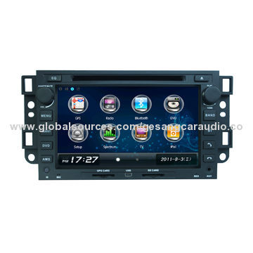 7-inch Car DVD Player, OEM Fit for Chevrolet LOVA/Capacitive with iPod and Navigation/AM/FM Radio