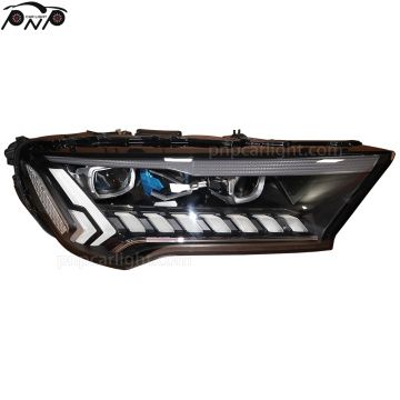 Laser Headlight for Audi Q7 2016-2024