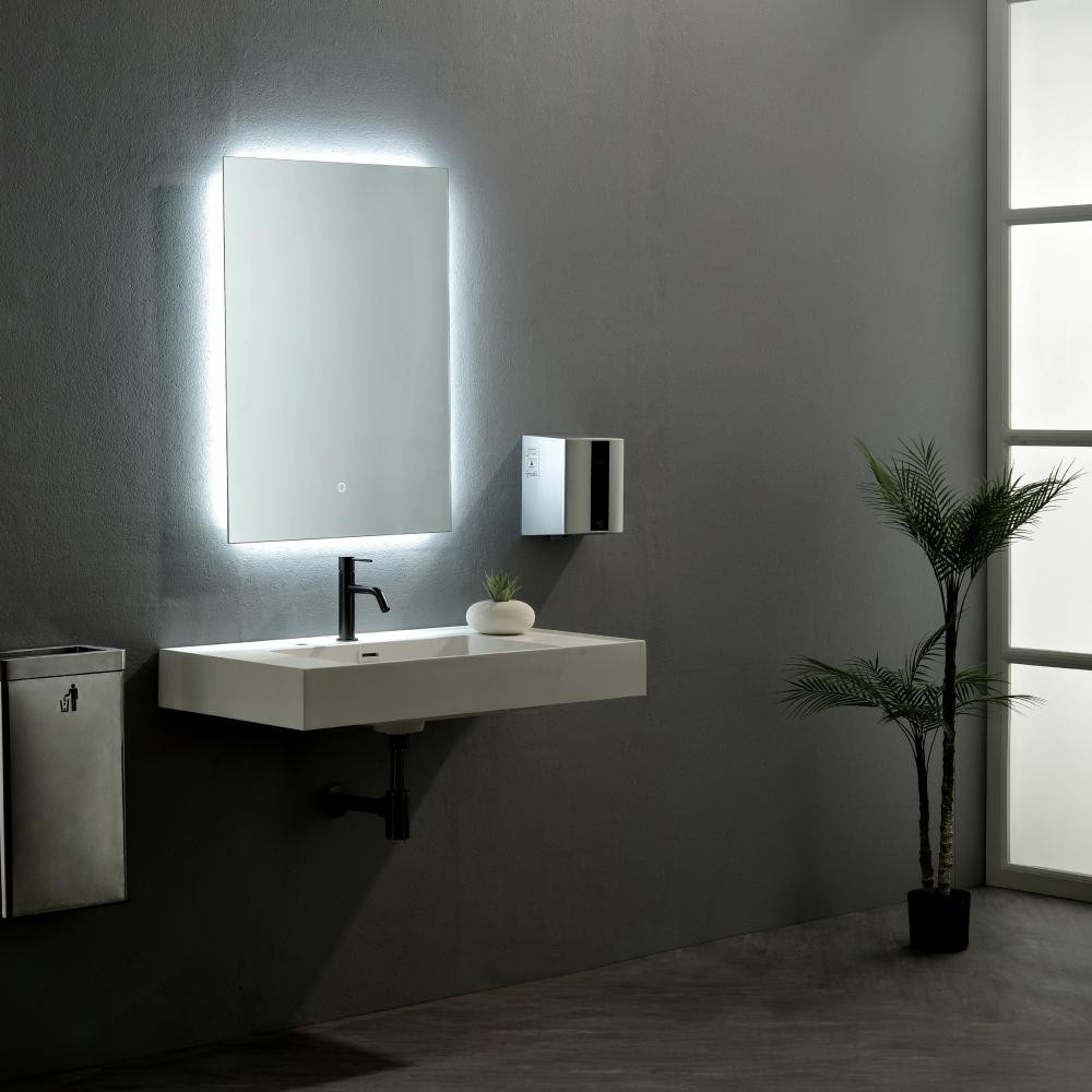 Square LED mirror Led600 800 3