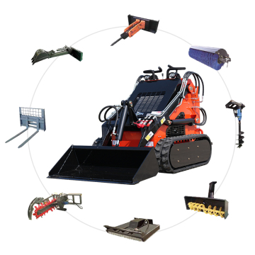Hot Sale: Small Skid Steer Loaders with Free Shipping and Snow Plows