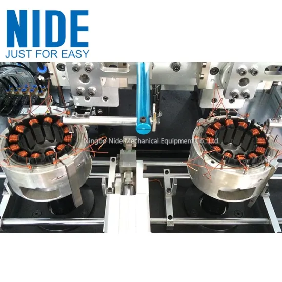 Automatic motor stator needle coil winding machine