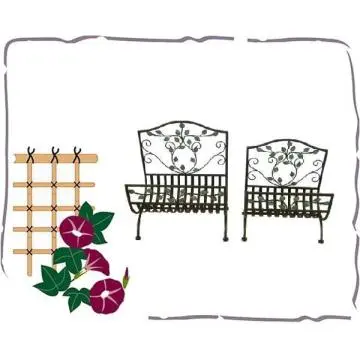 Metal magazine rack office furniture