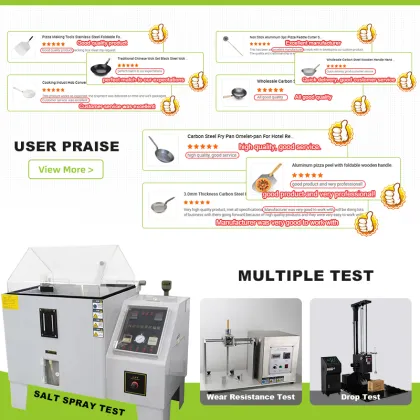 Carbon Steel Skillet Frying Pan - No Pot Cover
