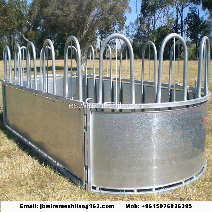 Alimentador galvanizado sumergido caliente de Bale Hay Bale