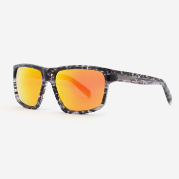 Rectangular 600C Sport Acetate Male's Sunglasses