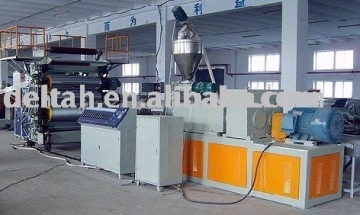 PVC transparent sheet film PVC Sheet Extrusion Machine