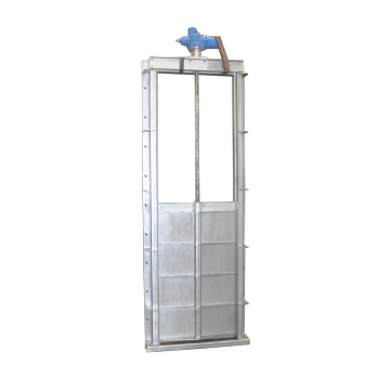 Manual Stainless Steel Sluice Gate with Pneumatic Power for Versatile Applications