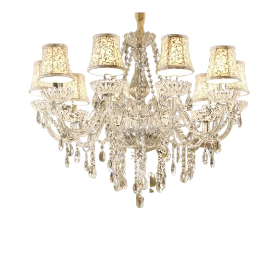 Modern Nordic K9 Crystal Chandelier for Wedding Decoration