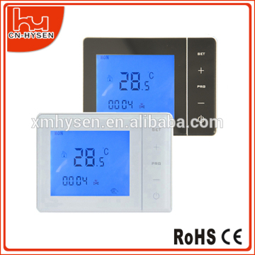 Programmable electric heater control board thermostat